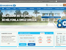 Tablet Screenshot of halkbank.com.tr